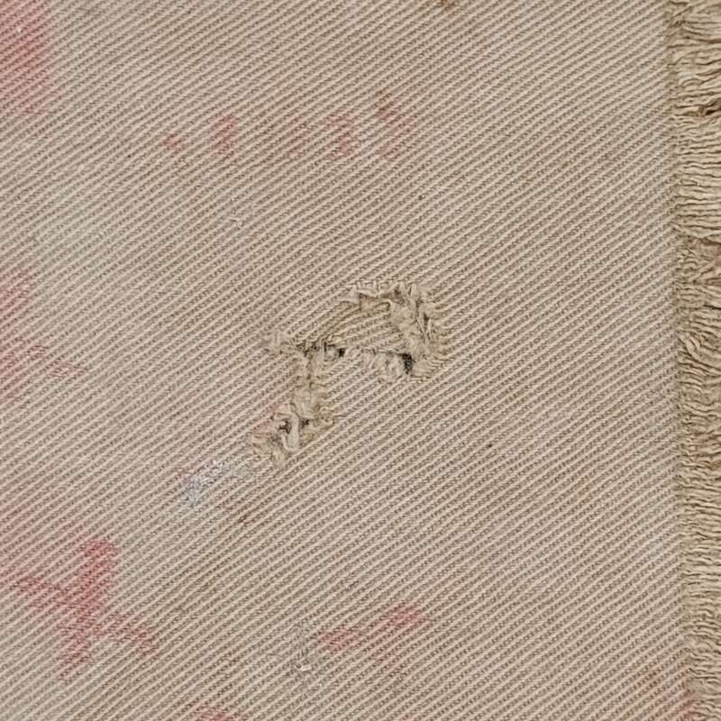 Boer War Soldiers khaki cloth xmas message - Irish regiment - From Albert to his mother
