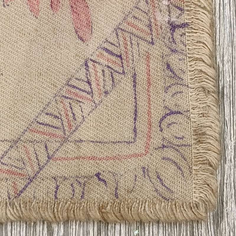 Boer War Soldiers khaki cloth xmas message - Irish regiment - From Albert to his mother