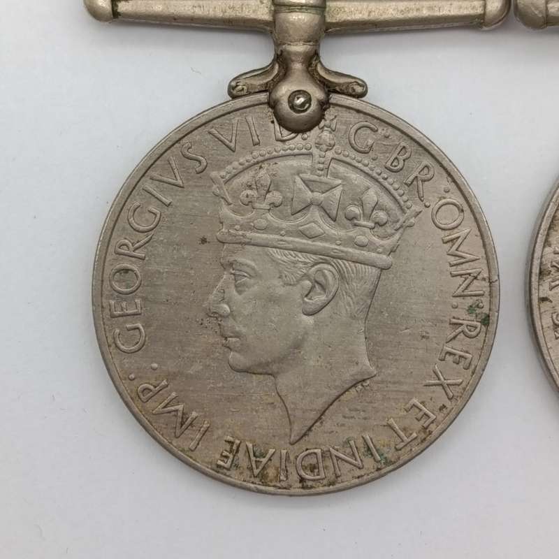 Set of 3 WW2 medals issued to C287177 J-Louw