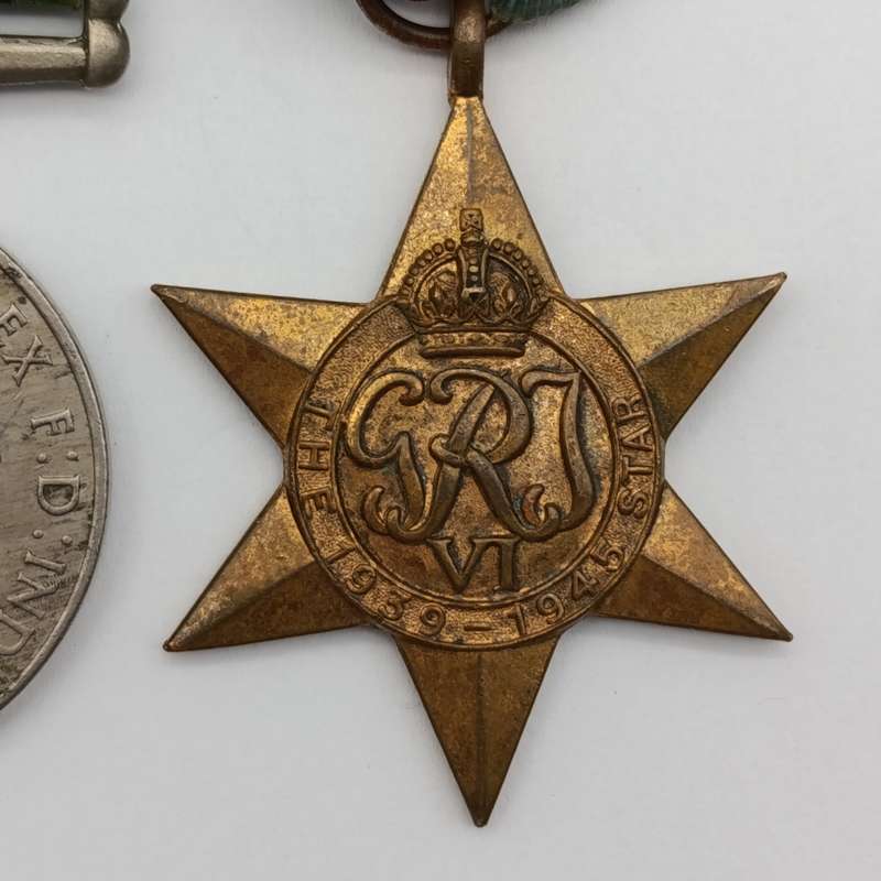 Set of 3 WW2 medals issued to C287177 J-Louw