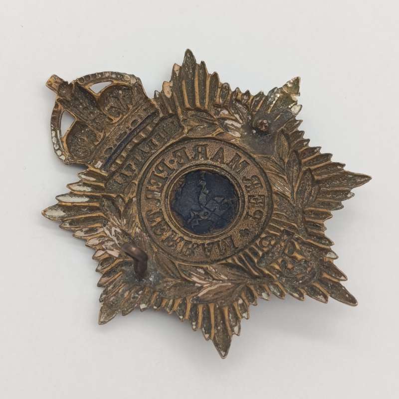WW2 Royal Marines helmet badge - one lug