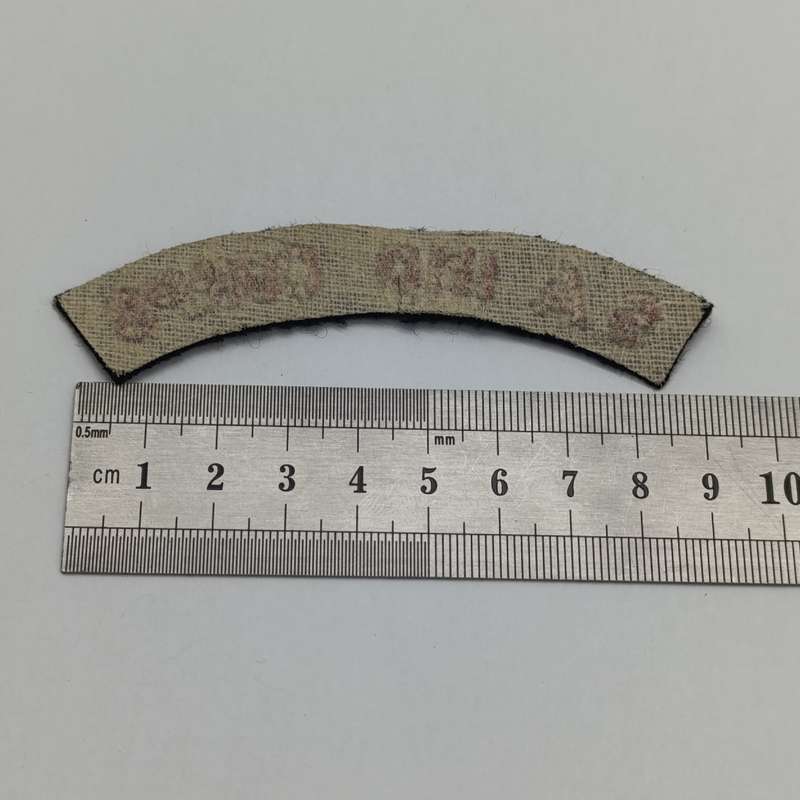 Pair of SA Navy Indian Corps shoulder titles