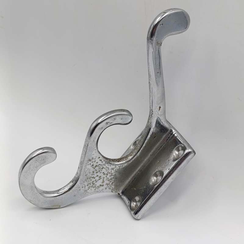 Vintage SA Railways triple hook coat hanger