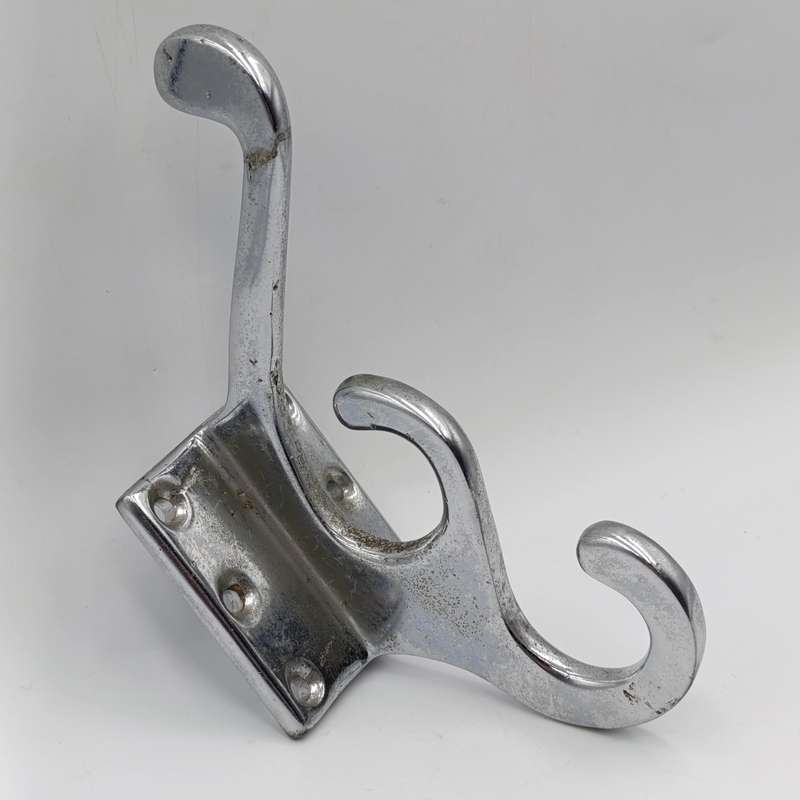 Vintage SA Railways triple hook coat hanger