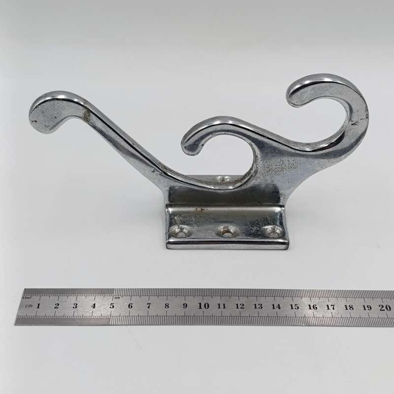 Vintage SA Railways triple hook coat hanger