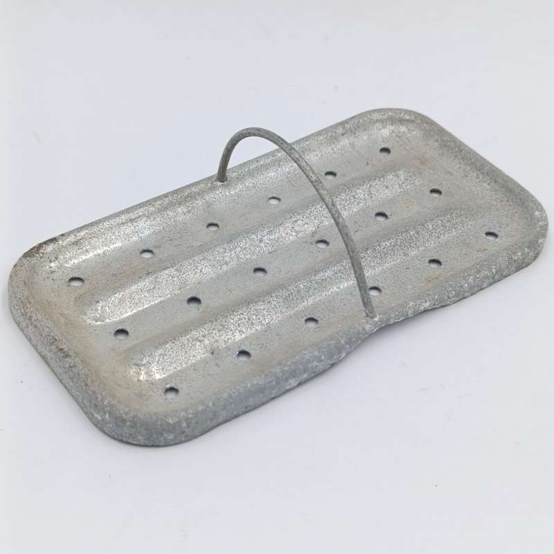 Vintage glass syringe holder/ sterilizer with 20 vintage syringe needles