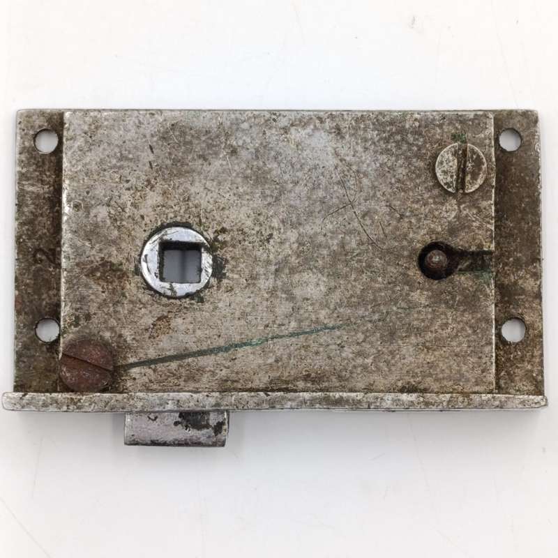 Vintage Railway door handle and lock - handle marked "Kitchen" possibly SA Railways