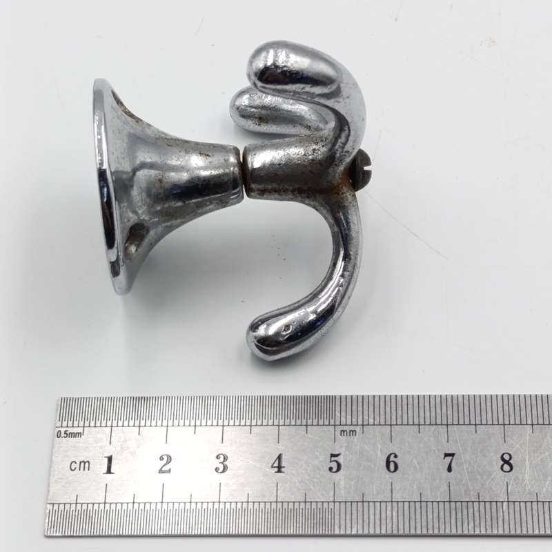 Vintage Railway coach triple-hook coat hanger