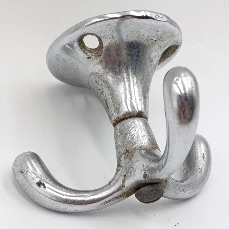 Vintage Railway coach triple-hook coat hanger