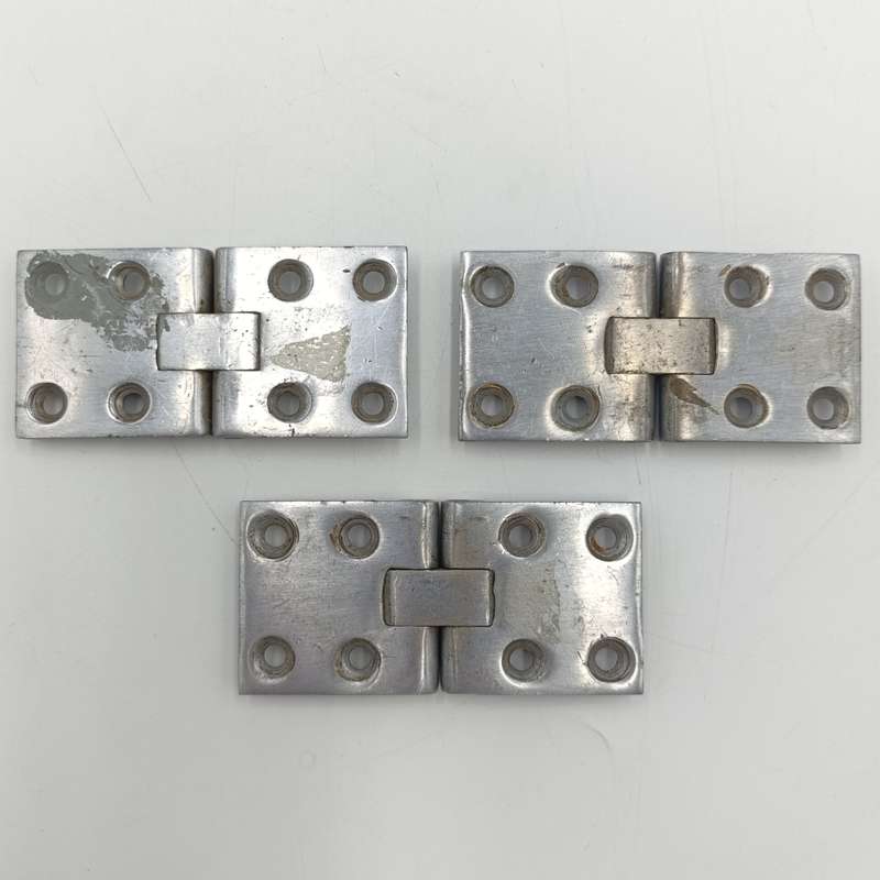 Lot of 3 vintage railway door hinges - possibly SA Railways