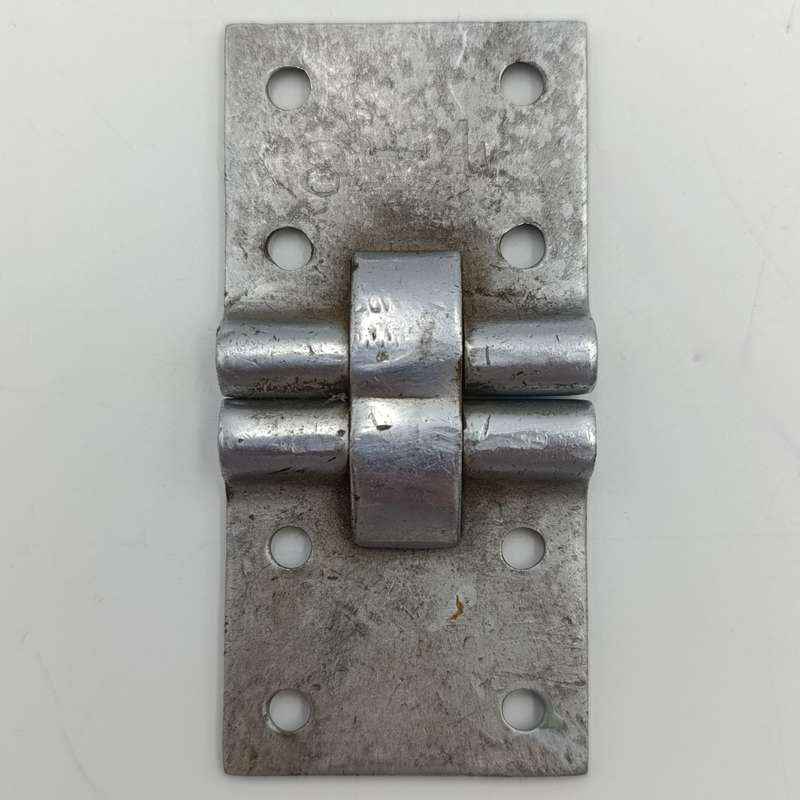 Lot of 3 vintage railway door hinges - possibly SA Railways