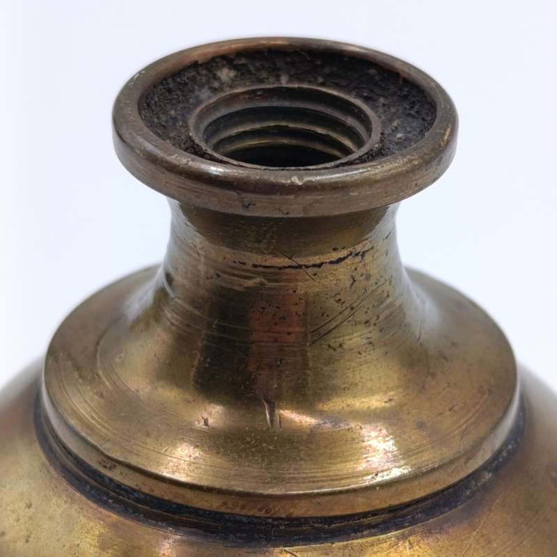 Lot of 4 vintage brass bed post tops