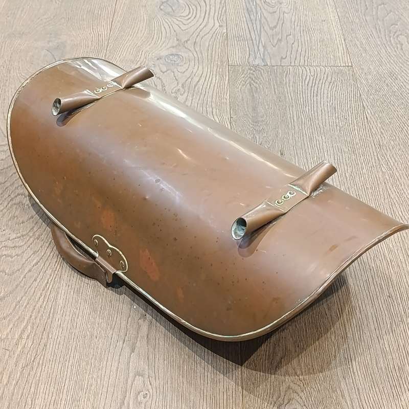 Antique Copper coal trugg