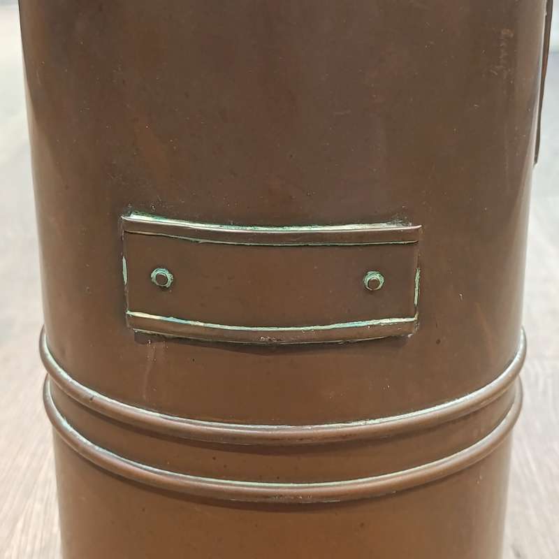 Vintage Copper coal scuttle bucket