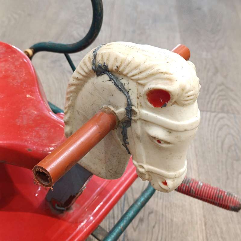 Vintage Pavemaster spring mounted rocking horse