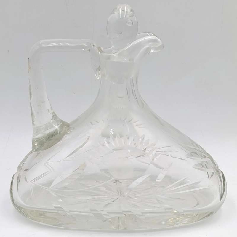 Vintage crystal decanter
