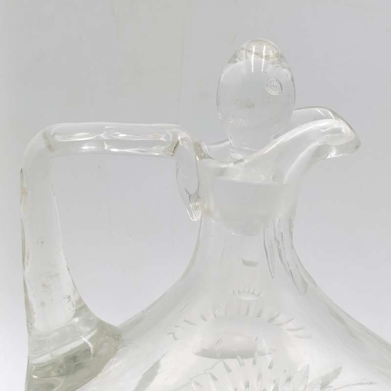 Vintage crystal decanter