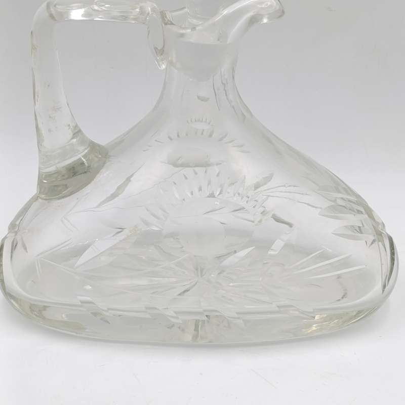 Vintage crystal decanter