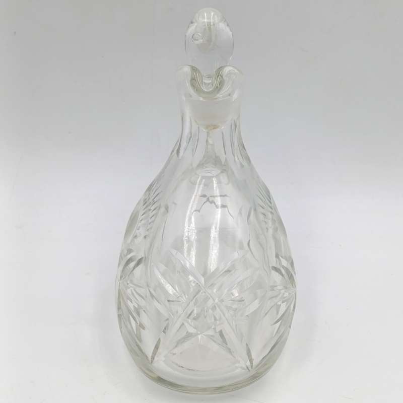 Vintage crystal decanter