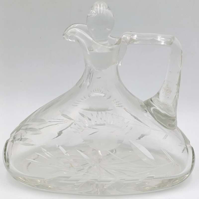 Vintage crystal decanter