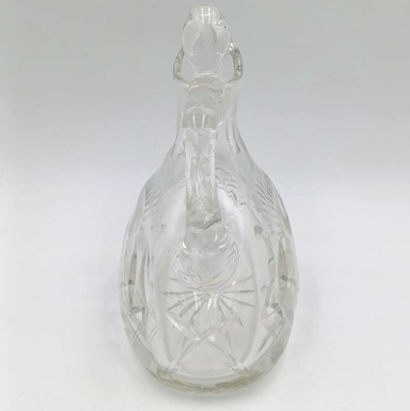 Vintage crystal decanter