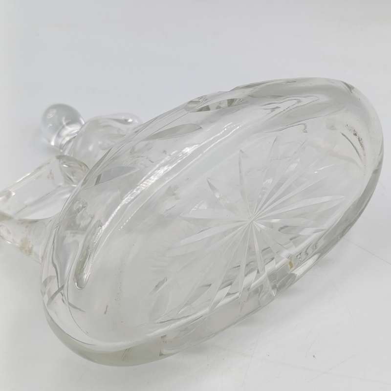 Vintage crystal decanter