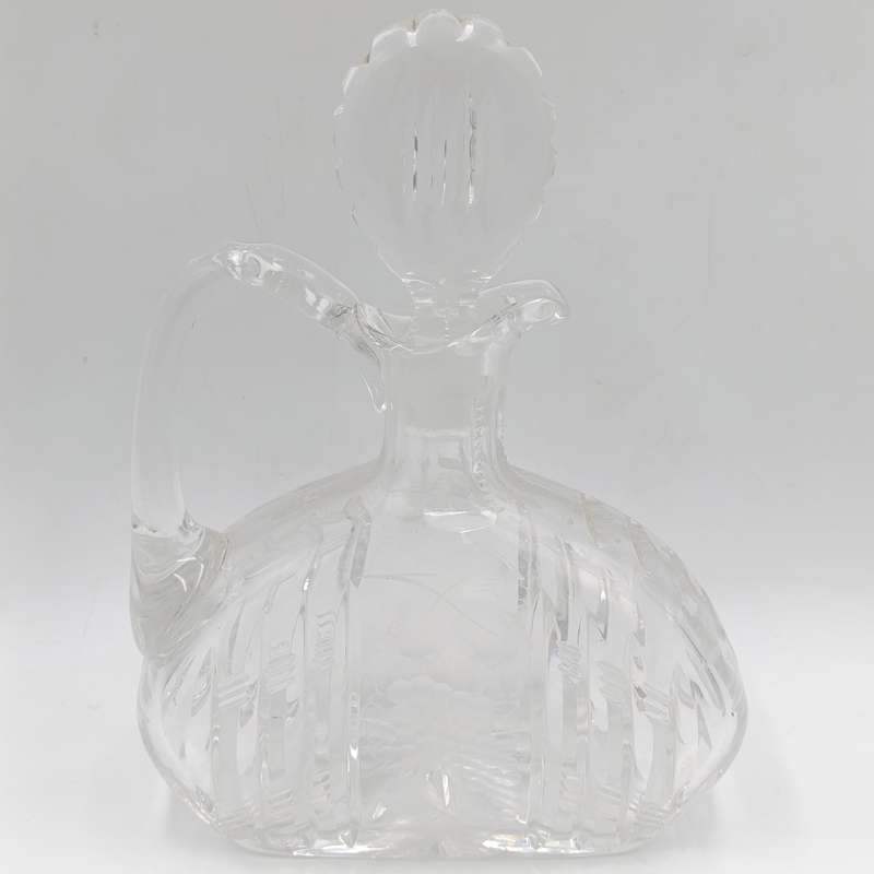 Vintage crystal decanter