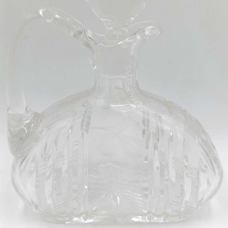 Vintage crystal decanter