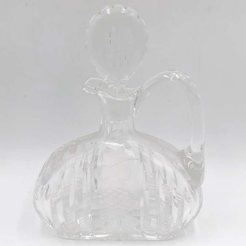 Vintage crystal decanter