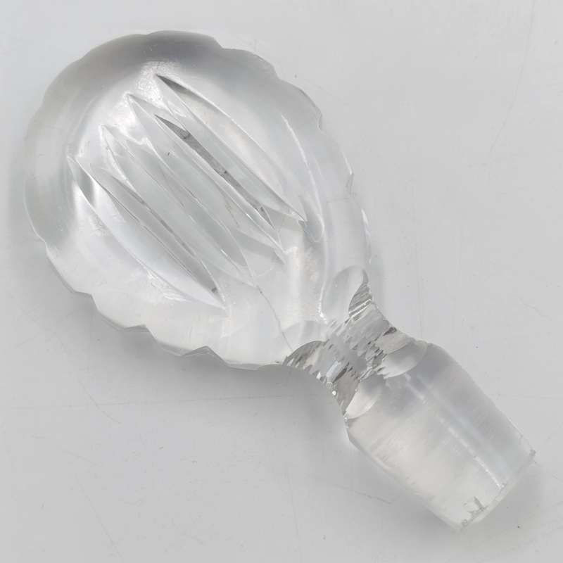 Vintage crystal decanter