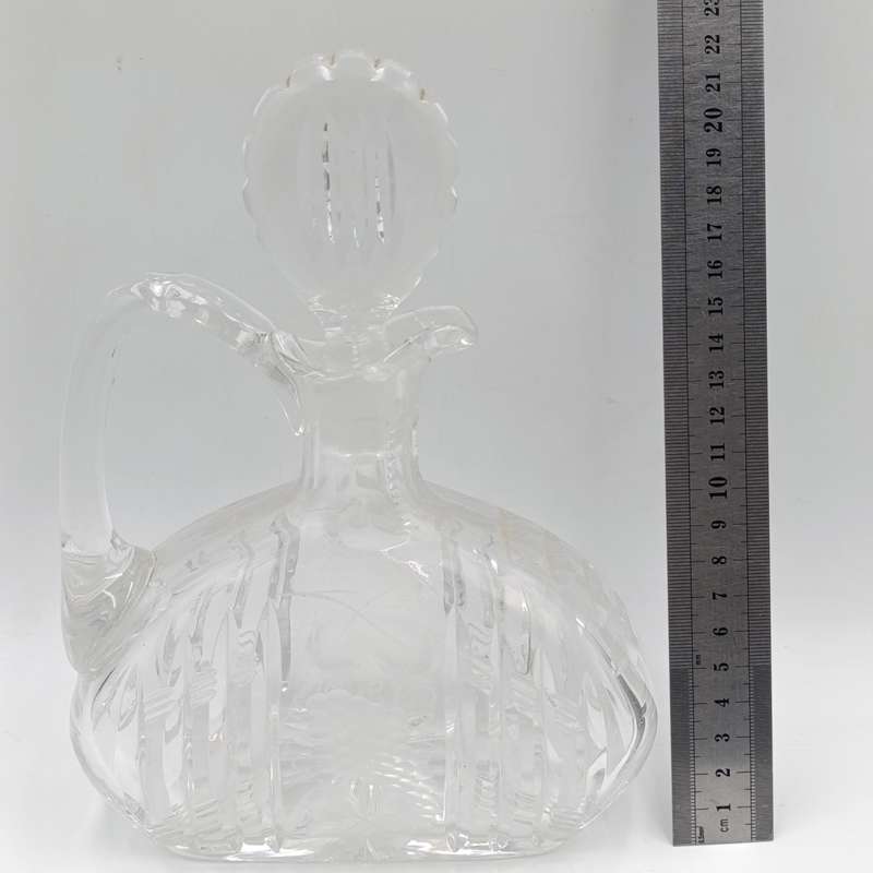 Vintage crystal decanter