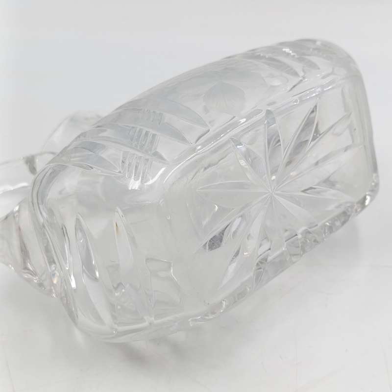 Vintage crystal decanter