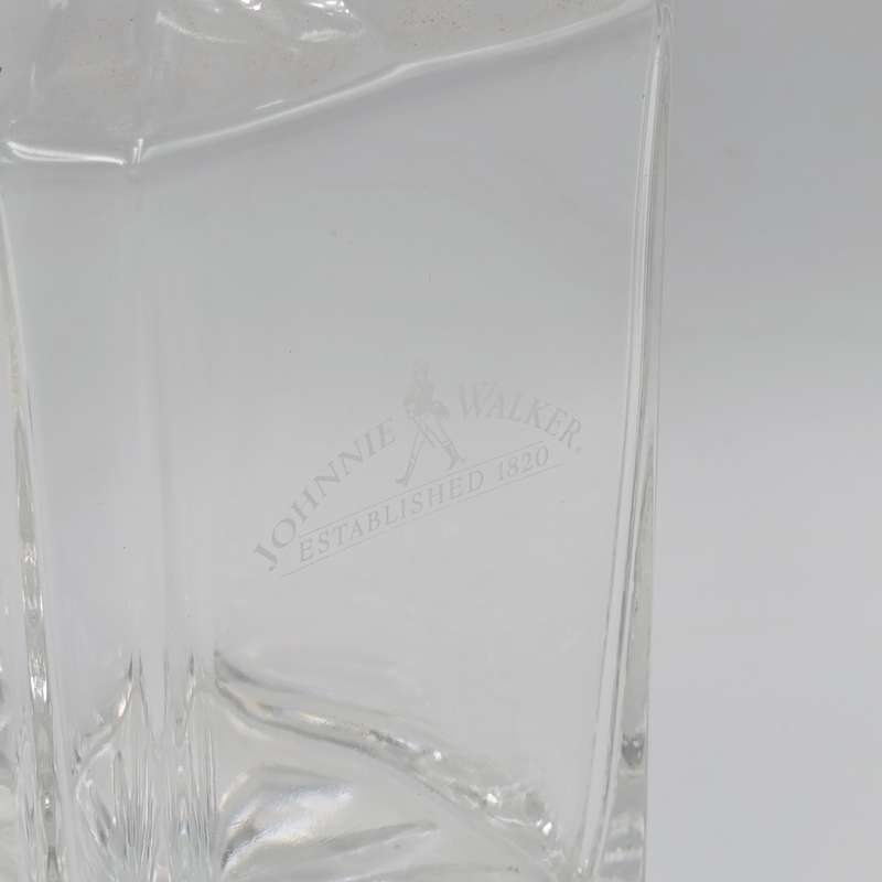 Vintage crystal Johnnie Walker Whiskey decanter
