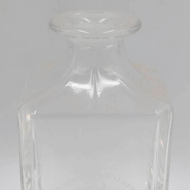 Vintage crystal Johnnie Walker Whiskey decanter