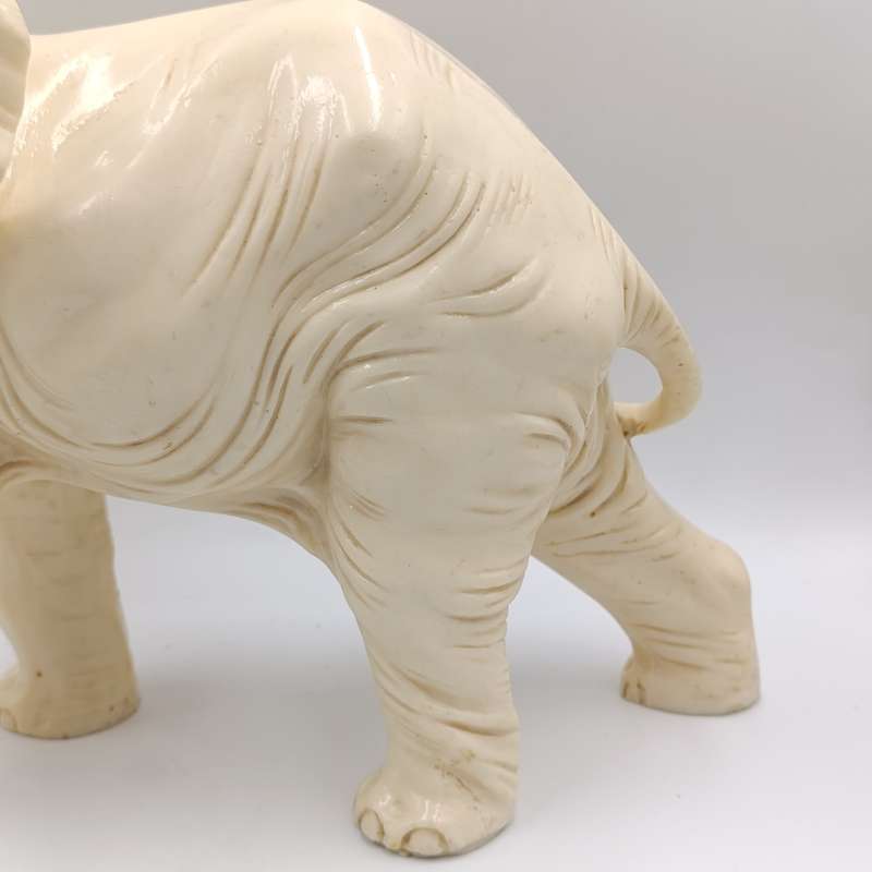 Large Poly-Resin elephant statue