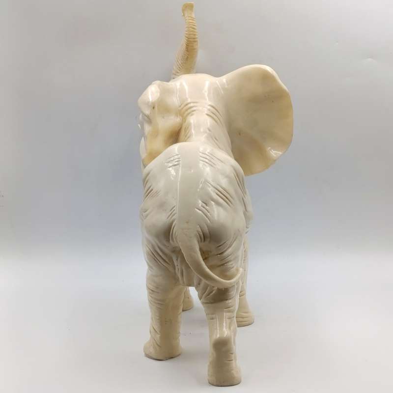 Large Poly-Resin elephant statue