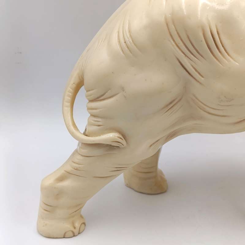 Large Poly-Resin elephant statue