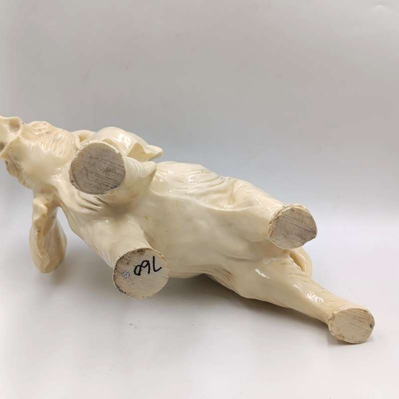 Large Poly-Resin elephant statue