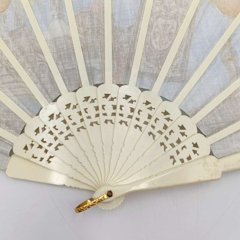 Vintage Italien Florence hand fan