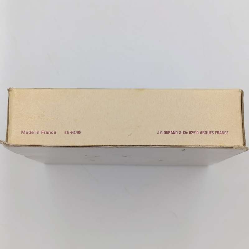 Vintage Lilas crystal ashtray in box