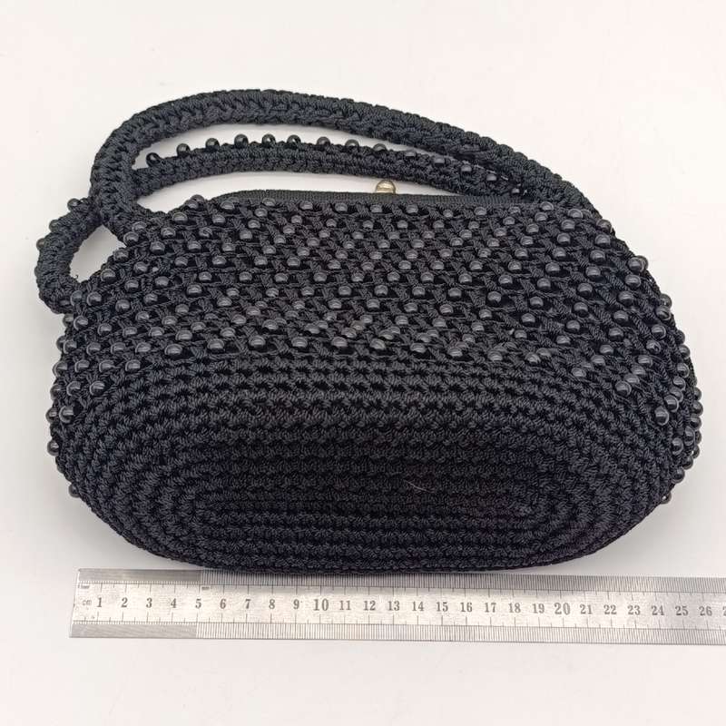 Vintage handbag with bead work