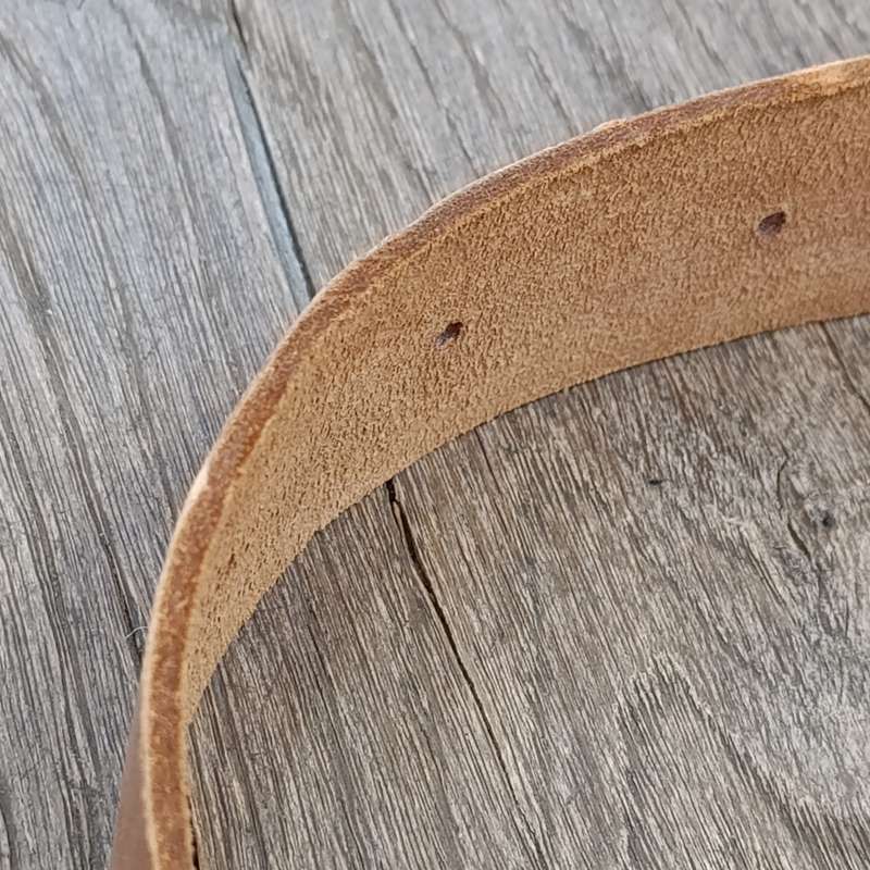 Vintage SADF 32 Batallion Western style leather belt - bought from SAWI in late 1970's