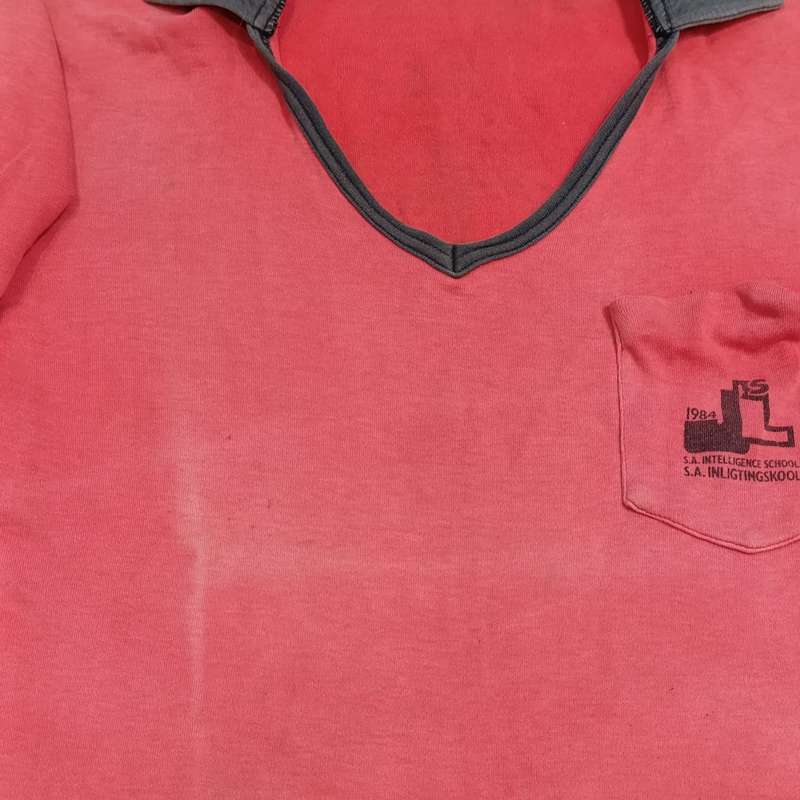1984 SA Intelligence school Vasbyt T-shirt