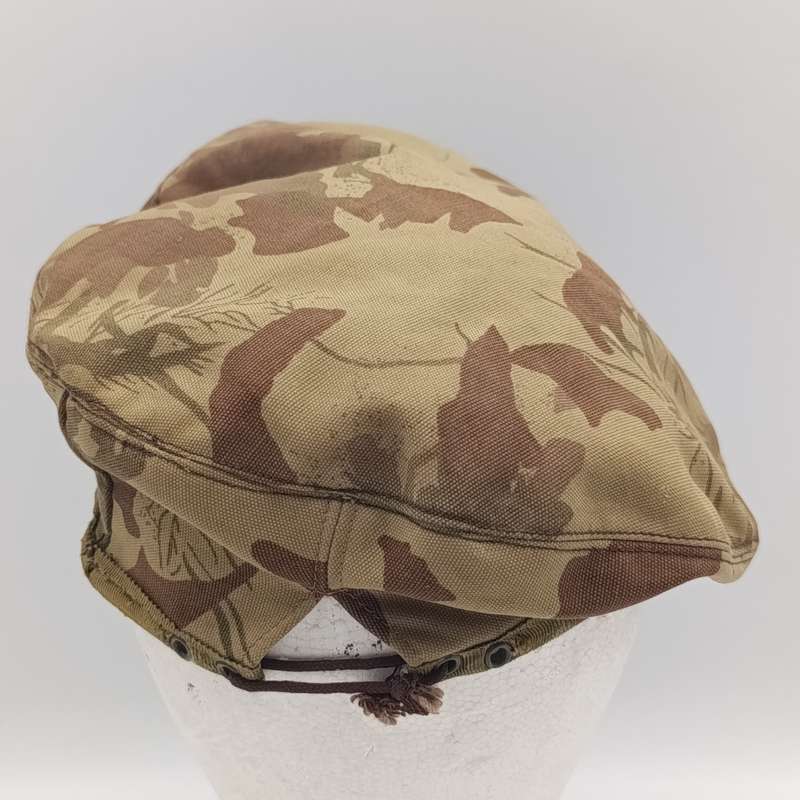 SADF 32 Battalion beret with badges of 2/cpl Barkhuisen of military Intellegence - camo faded