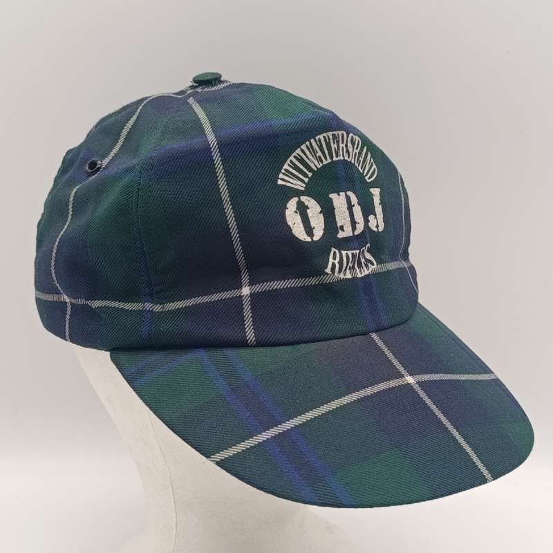 SADF Witwatersrand Rifles ODJ tartan sports cap