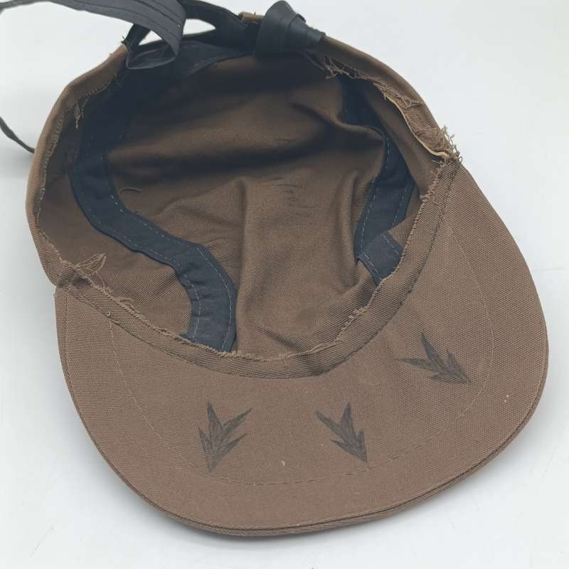 SADF signal corps 72 Brigade nutria flap cap - sweat band loose