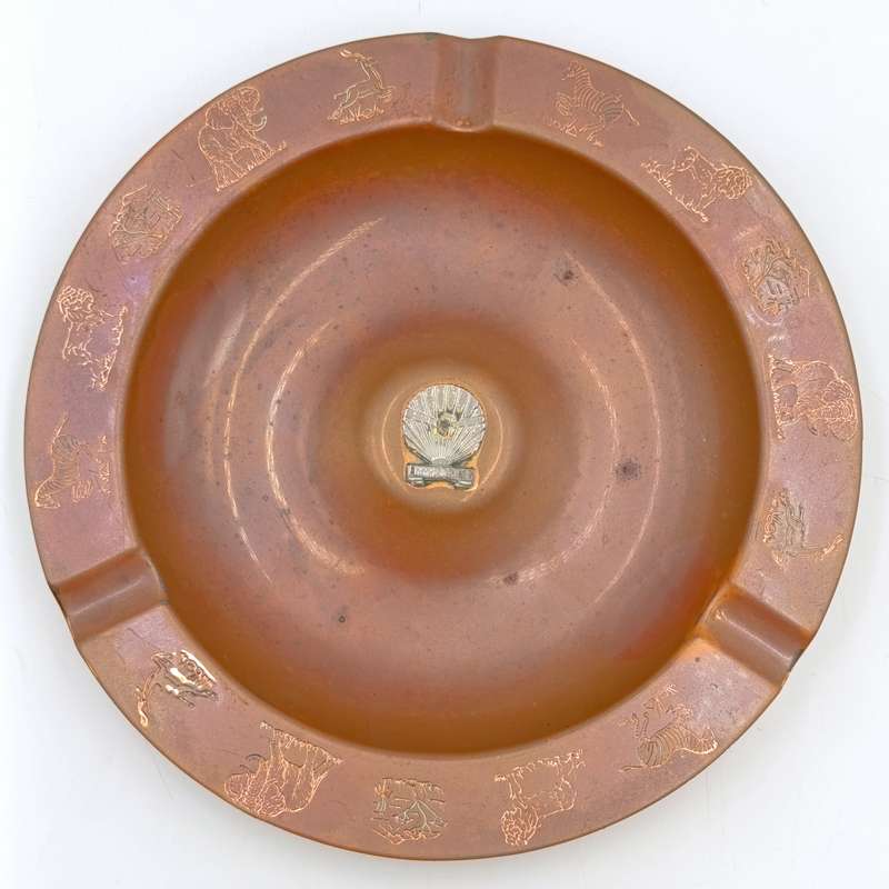 SA Army Gymnasium copper ashtray