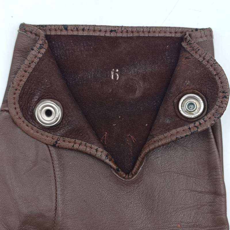 SADF Officer leather gloves - size 6