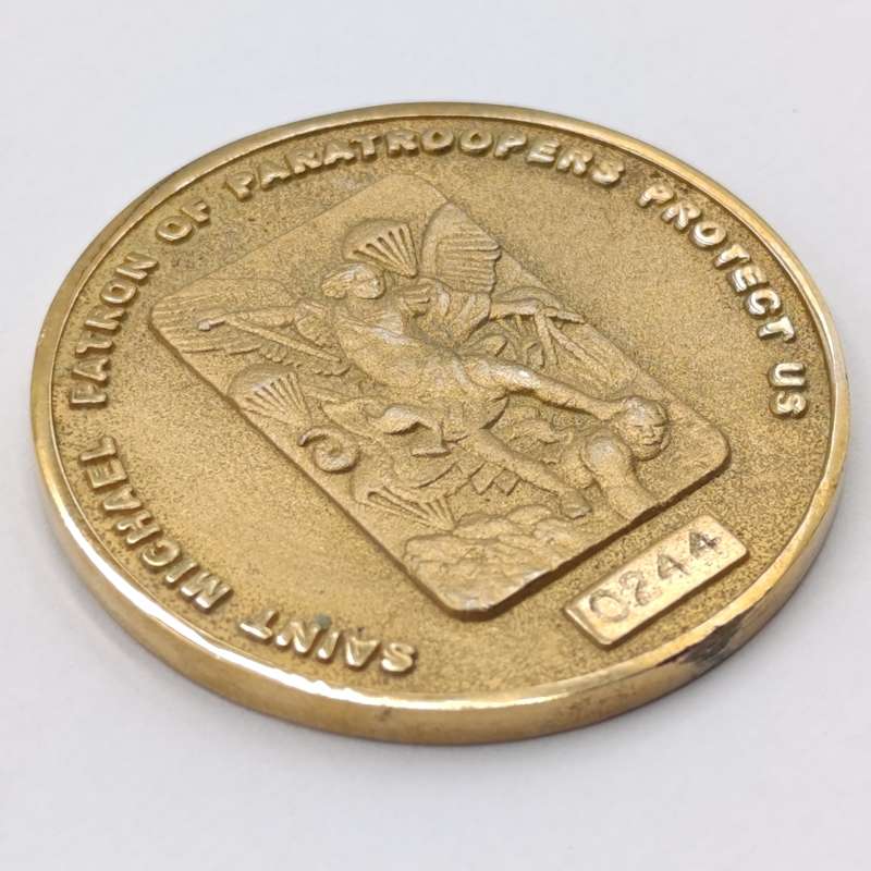 SADF 3 Parachute Battalion ST. Michael medallion #0244