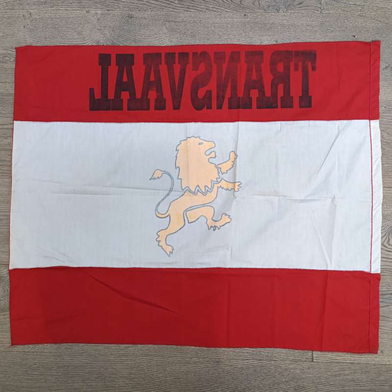 Vintage Transvaal Rugby flag